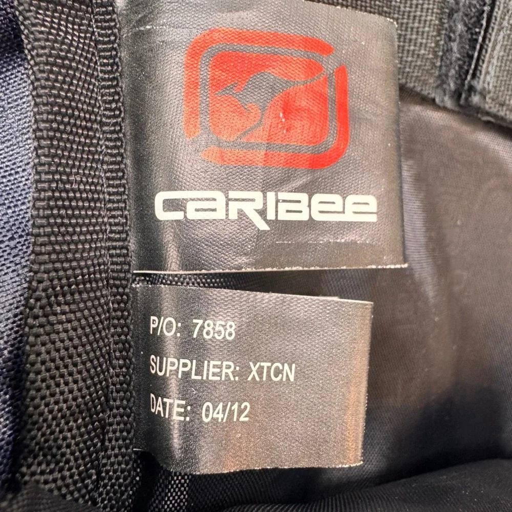 Caribee Australia Navy Blue Ripstop Backpack Laptop Daypack Travel Bag 7858